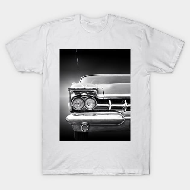 American classic car Imperial 1959 Front view T-Shirt by Beate Gube